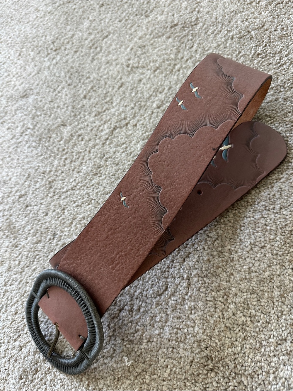 Anthropologie Leather Belt